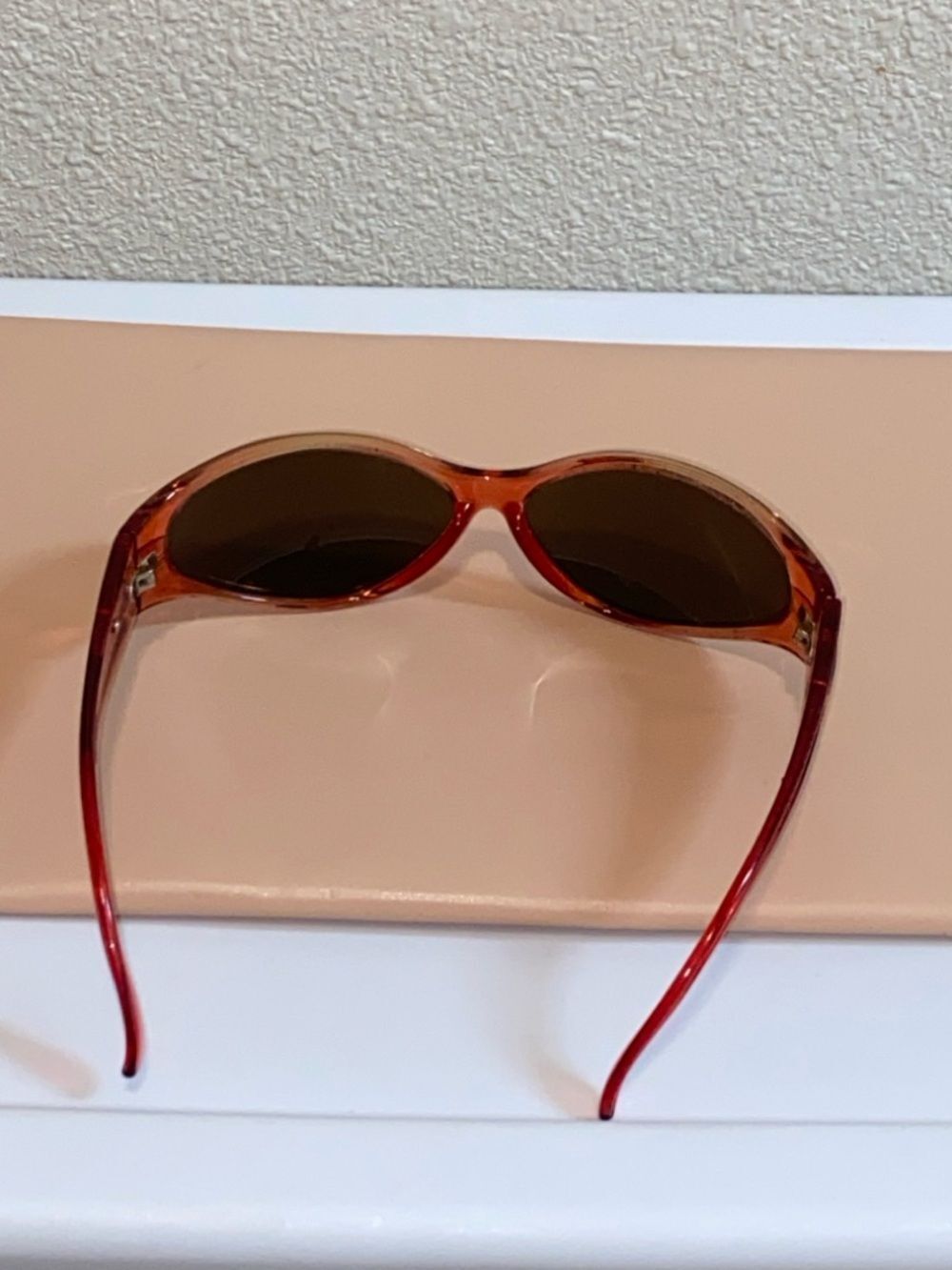 Goat Kingoin Women's Amber Translucent Sunglass Frames with Dark Lenses Unisex - Picture 9 of 16